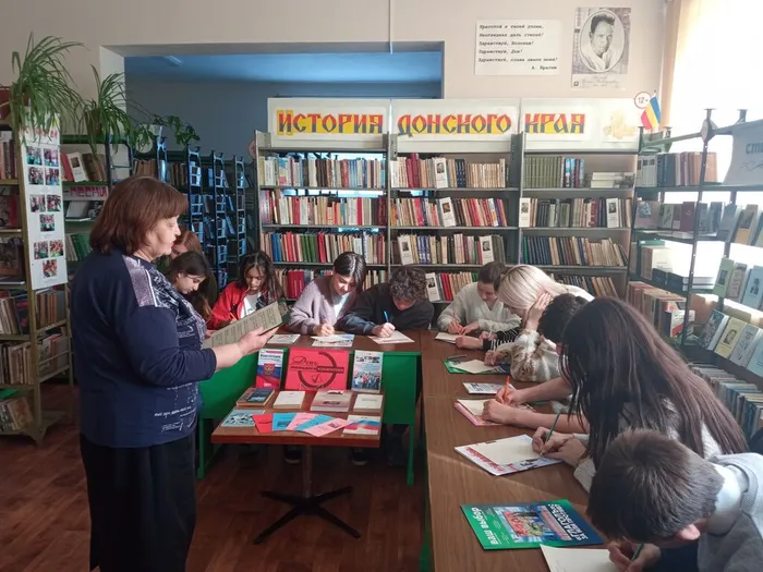 Мы - молодые, нам выбирать! - час молодого избирателя с. Кручёная Балка 3