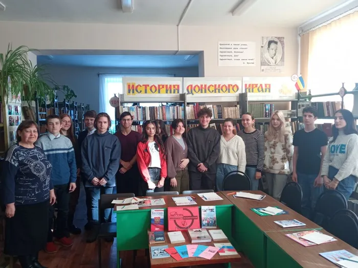 Мы - молодые, нам выбирать! - час молодого избирателя с. Кручёная Балка 4
