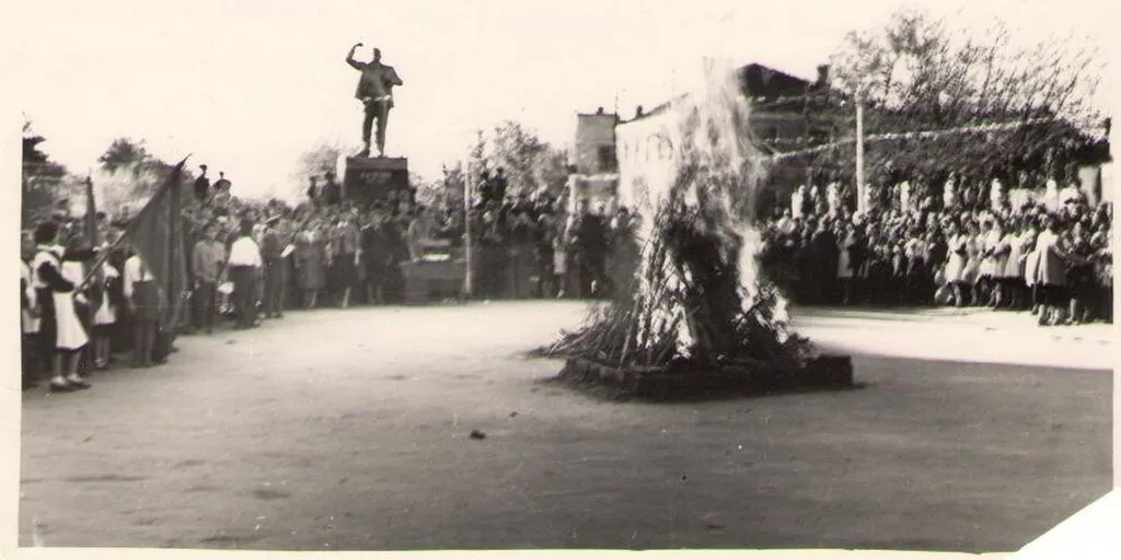День пионерии Сальск 1950-е годы